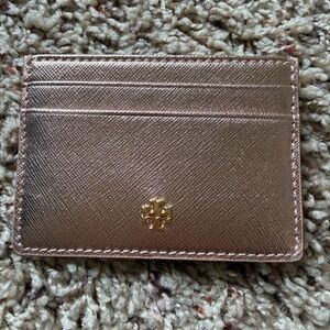 Tory Burch Rose Gold Card Holder
